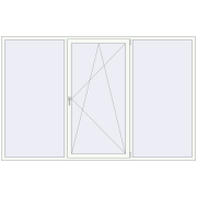 REHAU Brillant-Design 2800x1800 мм Білий (RAL 9016) з двох сторін