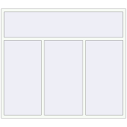 Вікна 2080x1820 мм REHAU Euro 70