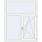 REHAU Euro 60 1150x1450 мм REHAU Euro 60 1150x1450 мм