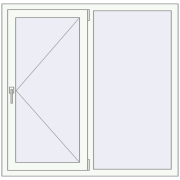 REHAU Brillant-Design 1280x1250 мм REHAU Brillant-Design 1280x1250 мм