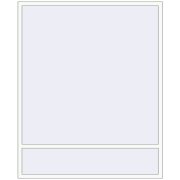 Вікна 1800x2200 мм Altest Pony 375 RAL 9016 Traffic white з двох сторін