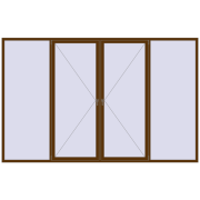 REHAU SYNEGO MD 3620x2300 мм WALNUT з двох сторін REHAU SYNEGO MD 3620x2300 мм WALNUT з двох сторін