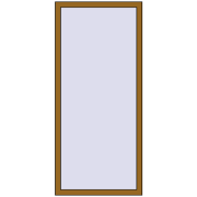 REHAU Brillant-Design 800x1780 мм LIGHT_OAK з двох сторін