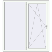 REHAU SYNEGO MD 1540x1600 мм