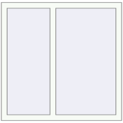 REHAU Brillant-Design 1050x1030 мм Білий (RAL 9016) з двох сторін REHAU Brillant-Design 1050x1030 мм Білий (RAL 9016) з двох сторін