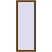 REHAU Euro 70 800x2100 мм GOLDEN OAK з двох сторін