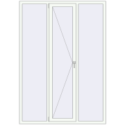 REHAU Euro 70 1550x2200 мм