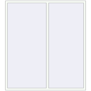 REHAU SYNEGO MD 1890x2100 мм Білий (RAL 9016) з двох сторін