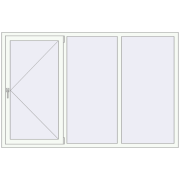 REHAU SYNEGO MD 2100x1370 мм Білий (RAL 9016) з двох сторін