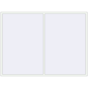 REHAU SYNEGO MD 2700x2000 мм Білий (RAL 9016) з двох сторін REHAU SYNEGO MD 2700x2000 мм Білий (RAL 9016) з двох сторін