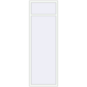 REHAU Brillant-Design 800x2400 мм Білий (RAL 9016) з двох сторін REHAU Brillant-Design 800x2400 мм Білий (RAL 9016) з двох сторін