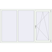 REHAU Euro 60 2133x1400 мм