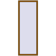REHAU Euro 60 700x1960 мм GOLDEN OAK з двох сторін