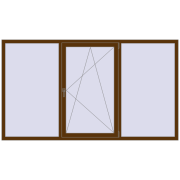 REHAU Euro 70 2460x1400 мм REHAU Euro 70 2460x1400 мм