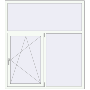 REHAU Euro 70 1510x1680 мм