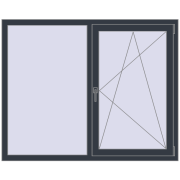 REHAU Euro 60 1500x1200 мм