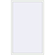 REHAU Brillant-Design 1150x1950 мм Білий (RAL 9016) з двох сторін REHAU Brillant-Design 1150x1950 мм Білий (RAL 9016) з двох сторін