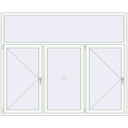 Вікна 2200x1800 мм REHAU Brillant-Design