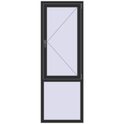 REHAU SYNEGO MD 700x2000 мм ANTHRACITE_GREY_GLATT з двох сторін REHAU SYNEGO MD 700x2000 мм ANTHRACITE_GREY_GLATT з двох сторін