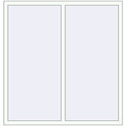 REHAU SYNEGO MD 1540x1540 мм Білий (RAL 9016) з двох сторін