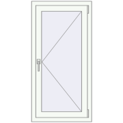 Вікна 600x1200 мм Altest Pony 375