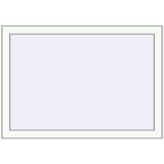 REHAU Euro 70 1000x700 мм Білий (RAL 9016) з двох сторін