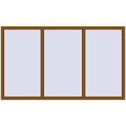 REHAU Euro 60 2200x1300 мм GOLDEN OAK з двох сторін REHAU Euro 60 2200x1300 мм GOLDEN OAK з двох сторін