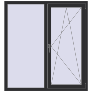 REHAU Euro 60 1300x1400 мм REHAU Euro 60 1300x1400 мм