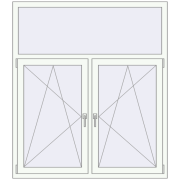 REHAU Euro 60 1400x1600 мм