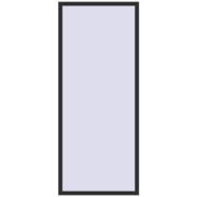 REHAU Brillant-Design 1000x2400 мм ANTHRACITE_GREY_GLATT з двох сторін