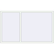 REHAU Brillant-Design 2000x1200 мм Білий (RAL 9016) з двох сторін REHAU Brillant-Design 2000x1200 мм Білий (RAL 9016) з двох сторін