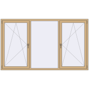 Altest Pony 375 2400x1400 мм RAL 1001 Beige з двох сторін