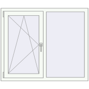 REHAU Euro 60 1200x1000 мм