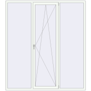 REHAU Euro 70 2100x2350 мм