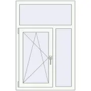REHAU Brillant-Design 840x1270 мм Білий (RAL 9016) з двох сторін REHAU Brillant-Design 840x1270 мм Білий (RAL 9016) з двох сторін