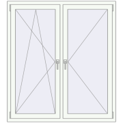 REHAU Brillant-Design 1300x1500 мм