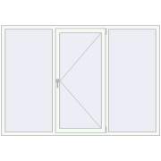 REHAU Brillant-Design 2150x1500 мм Білий (RAL 9016) з двох сторін REHAU Brillant-Design 2150x1500 мм Білий (RAL 9016) з двох сторін