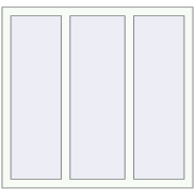 REHAU Euro 60 1095x1036 мм