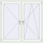 REHAU Brillant-Design 1300x1300 мм