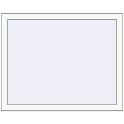 REHAU Euro 60 1000x800 мм Білий (RAL 9016) з двох сторін