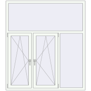 REHAU SYNEGO MD 1600x1800 мм