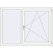 REHAU Euro 70 1450x1070 мм