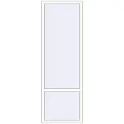 REHAU Euro 60 750x2230 мм Білий (RAL 9016) з двох сторін