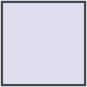 Altest Pony 375 2000x2000 мм RAL 7016 Anthracite grey з двох сторін