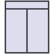 REHAU Euro 60 1600x1900 мм ANTHRACITE_GREY_STRUKTURAL з двох сторін