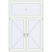 REHAU Euro 60 1180x1750 мм