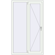 REHAU Euro 70 1005x1705 мм