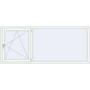 REHAU Brillant-Design 2300x950 мм Білий (RAL 9016) з двох сторін REHAU Brillant-Design 2300x950 мм Білий (RAL 9016) з двох сторін
