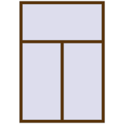 REHAU Brillant-Design 1400x2000 мм WALNUT з двох сторін REHAU Brillant-Design 1400x2000 мм WALNUT з двох сторін