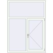 REHAU Euro 60 1230x1680 мм REHAU Euro 60 1230x1680 мм